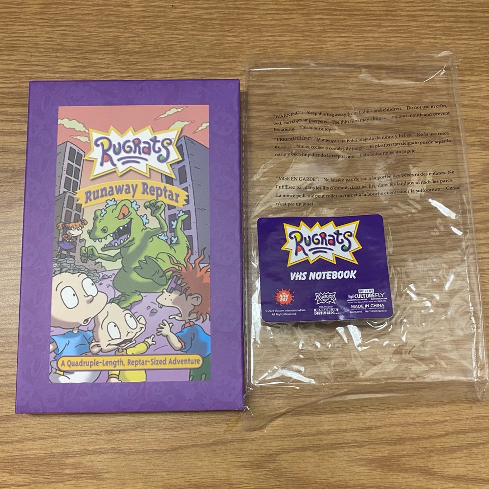 Rugrats/Reptar journal Nickbox